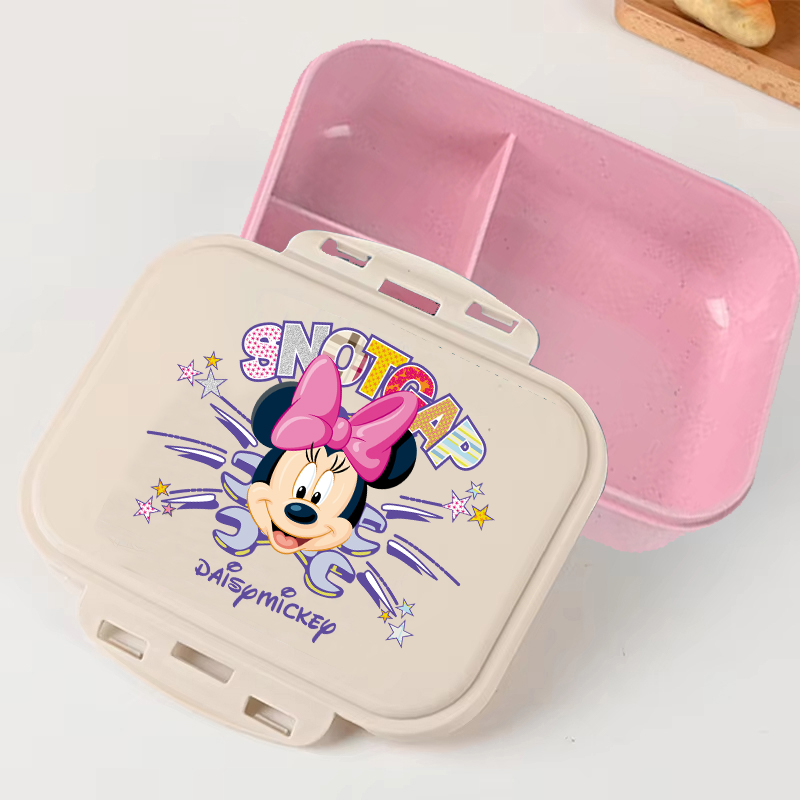 Food Storage Heat - Minnie Mouse Pink Disney Cartoon Lunch