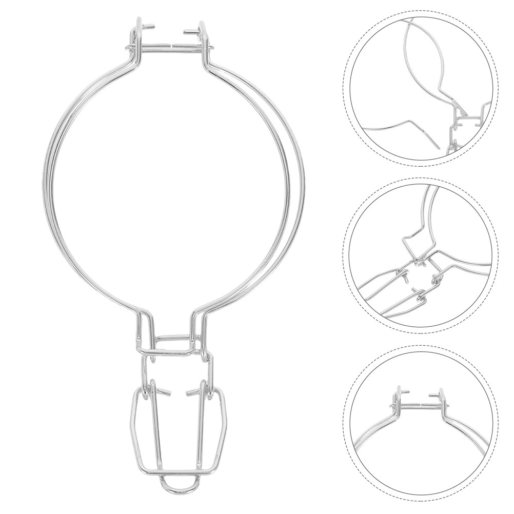 Mason Jar Wide Mouth - 3pcs Stainless Steel Wire Clamp For
