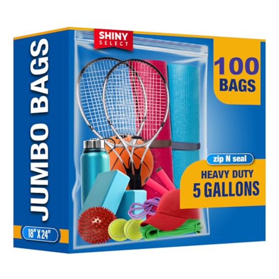 Food Storage Zip Bags - 5 Gallon X-Large Storage Bags 18