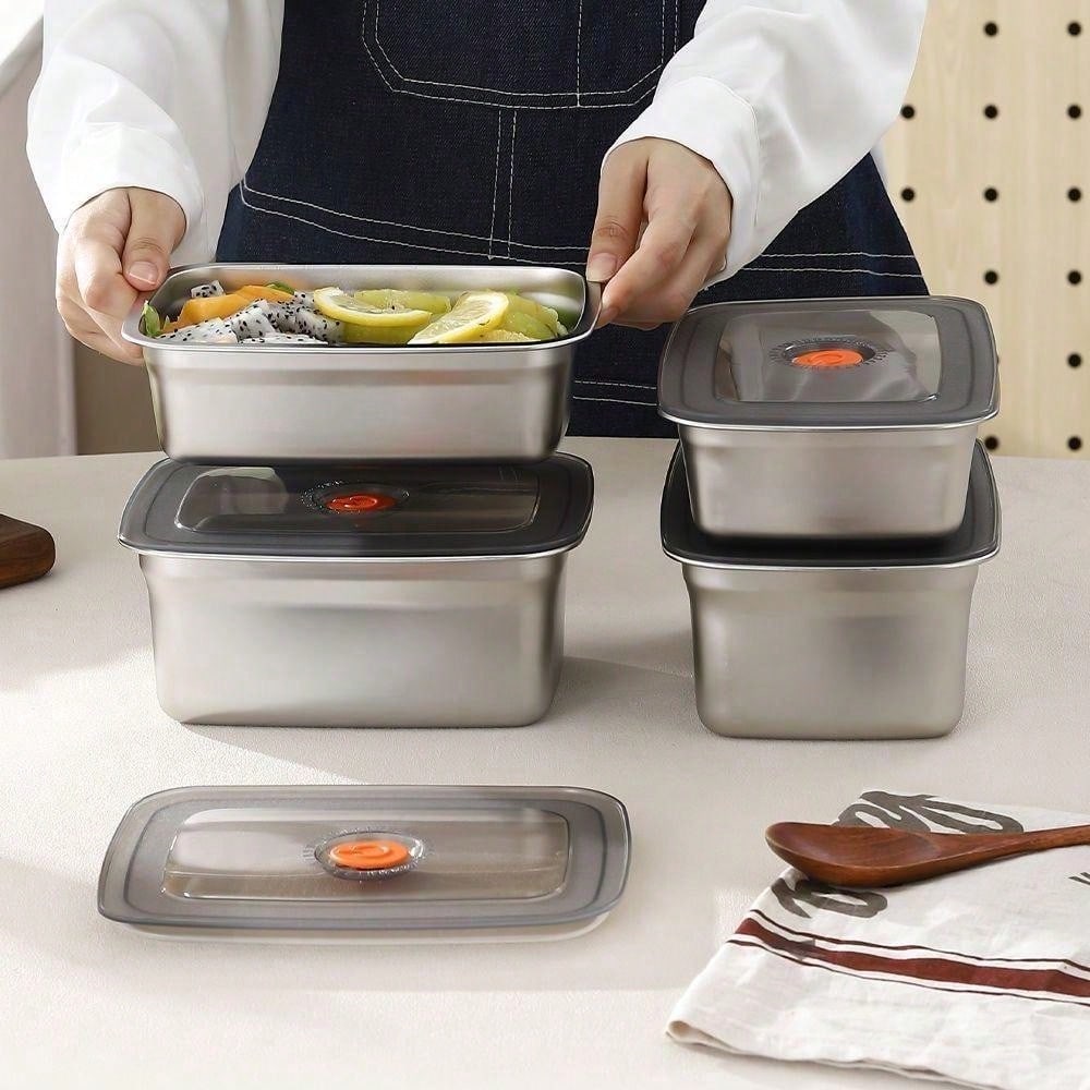 Food Storage Stackable Containers - Buy 2 Get 1 Free 3