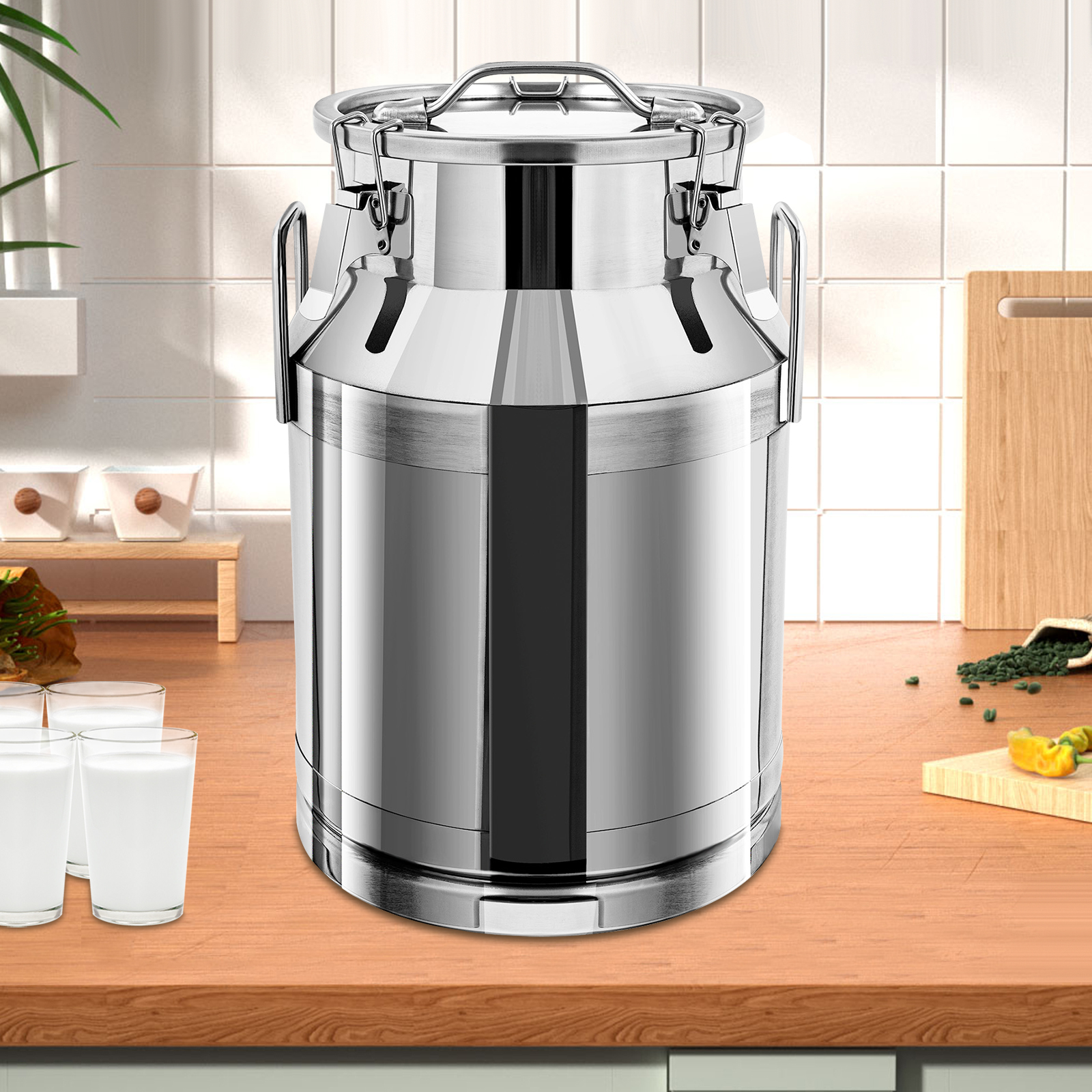 Food Storage Tank - 3L Milk Can Stainless Steel Food