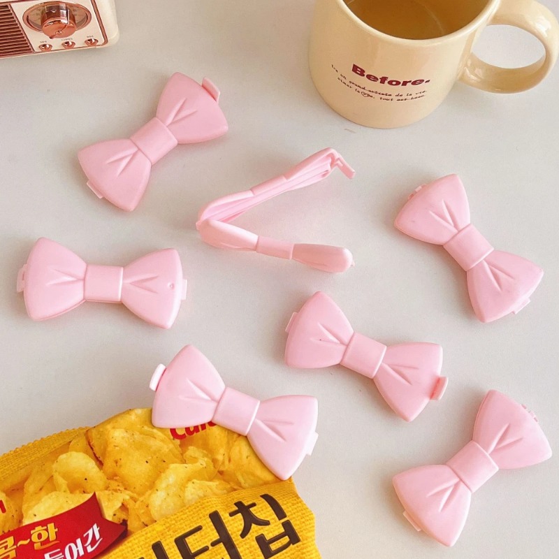 Food Storage No Plastic - 5PCS Kawaii Food Sealing Clip -