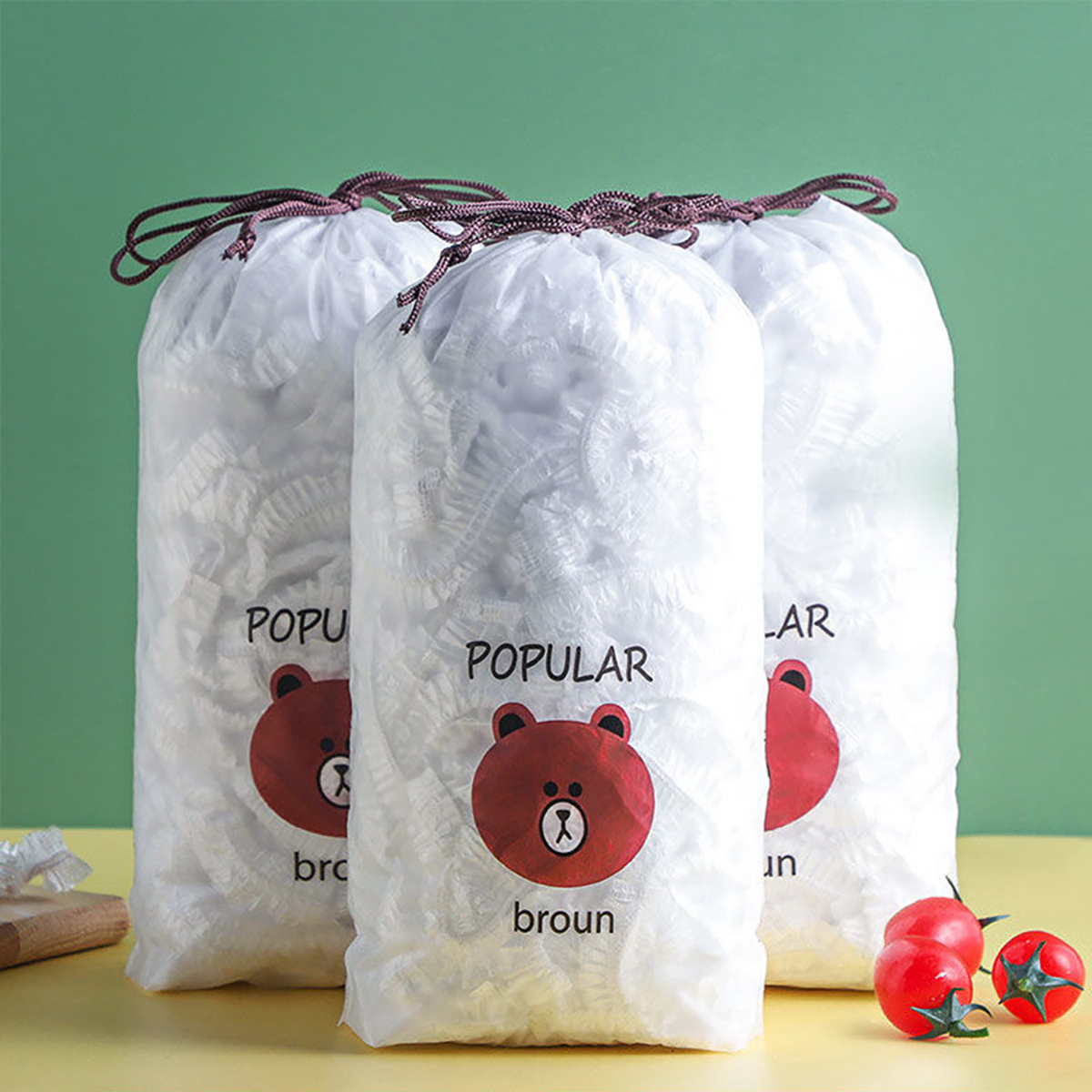 Food Storage No Plastic - 300PCS Disposable Food Keeping Film Kitchen