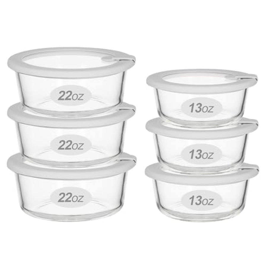 Food Storage Lidl - Glass Food Containers with Glass Lid,