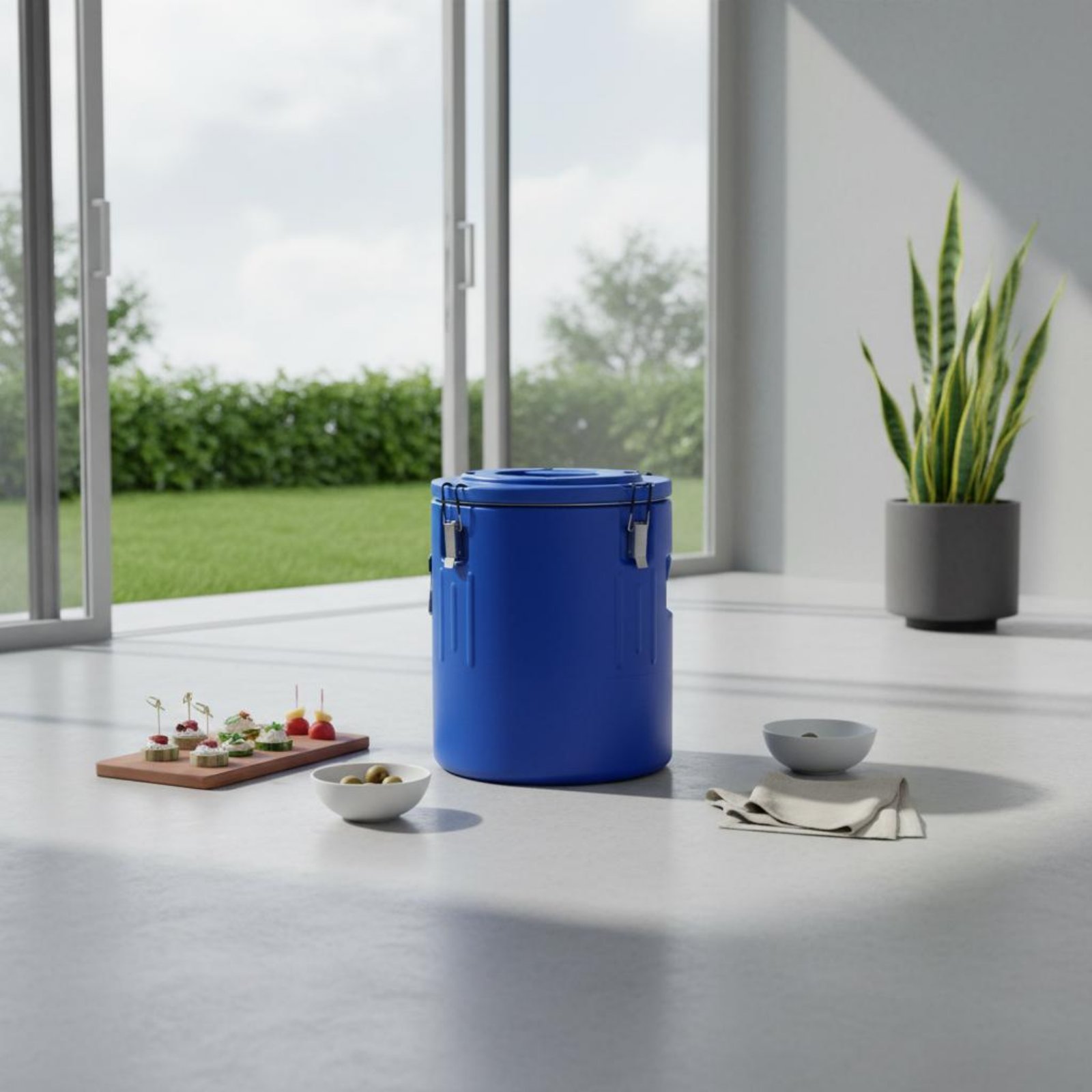 Food Storage And - 4 Pieces Transport Insulated Container Commercial