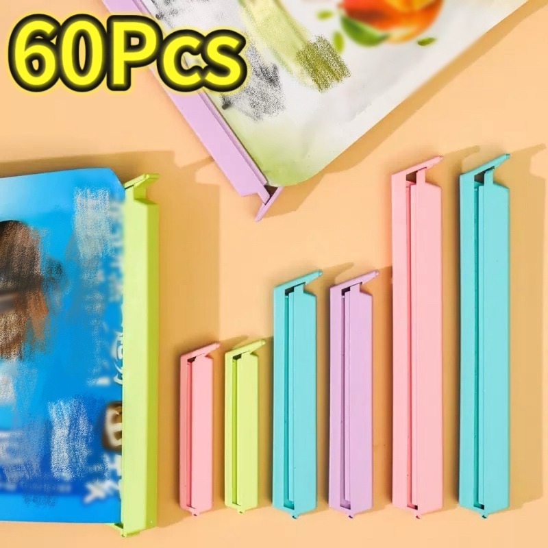 Food Storage No Plastic - 12-60Pcs Portable New Kitchen Storage Food