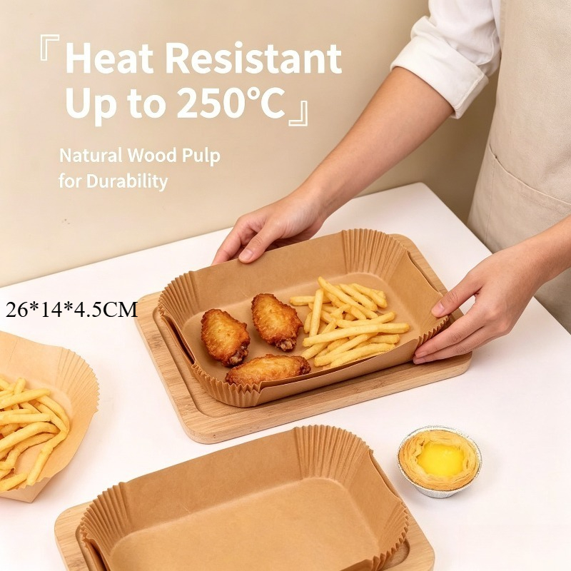 Food Storage Table - Rectangle Air Fryer Liners Food Grade