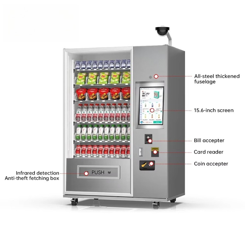 Food Storage Machine - Customized Unattended Smart Snack And Drink