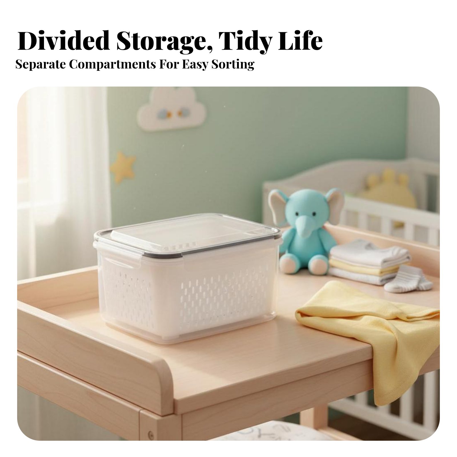 Food Storage Moms - toadstoolShaped Pacifier Box Sterilizable Pacifier Case