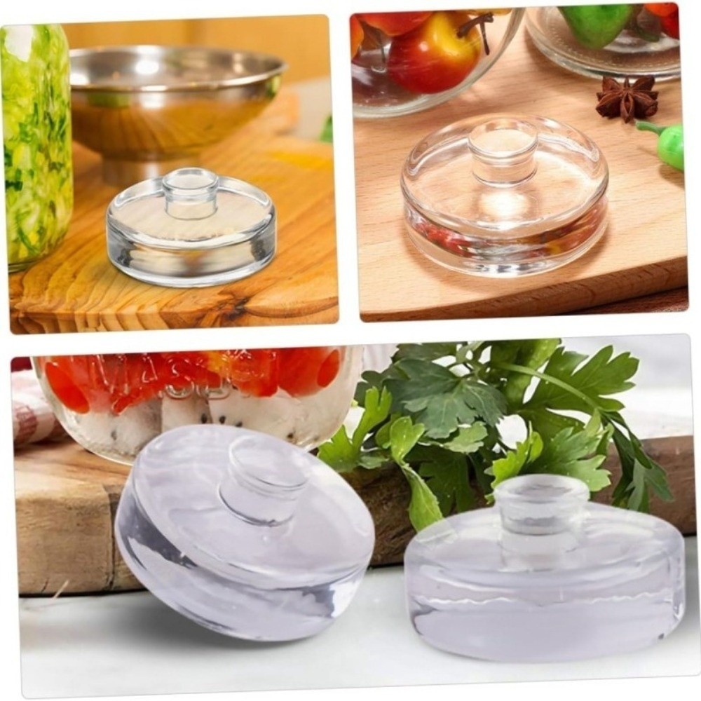 Fermented Glass Weights Clear  – Mason Jar Wide Mouth Bewertung und Preis