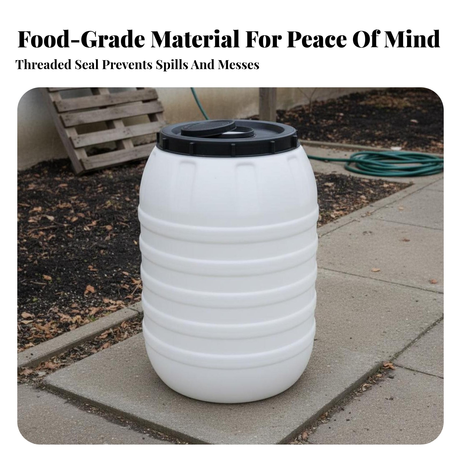 Food Grade Plastic Barrel Airt – Food Storage And Bewertung und Preis