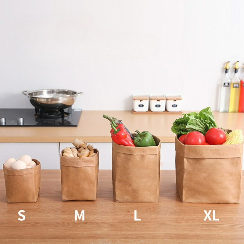 Kraft Paper Bag Washable Paper – Food Storage Plants Bewertung und Preis