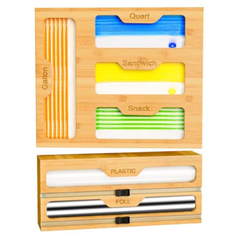 Bamboo Bag Storage Organizer - – Food Storage Drawers Bewertung und Preis