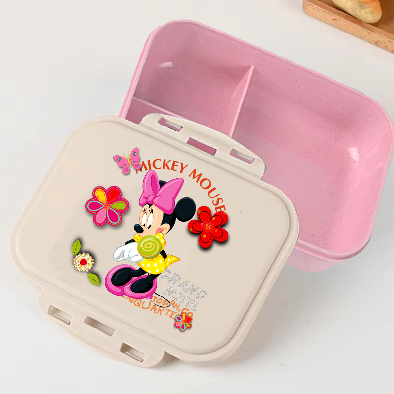 Minnie Mouse Pink Disney Carto – Food Storage Heat Bewertung und Preis