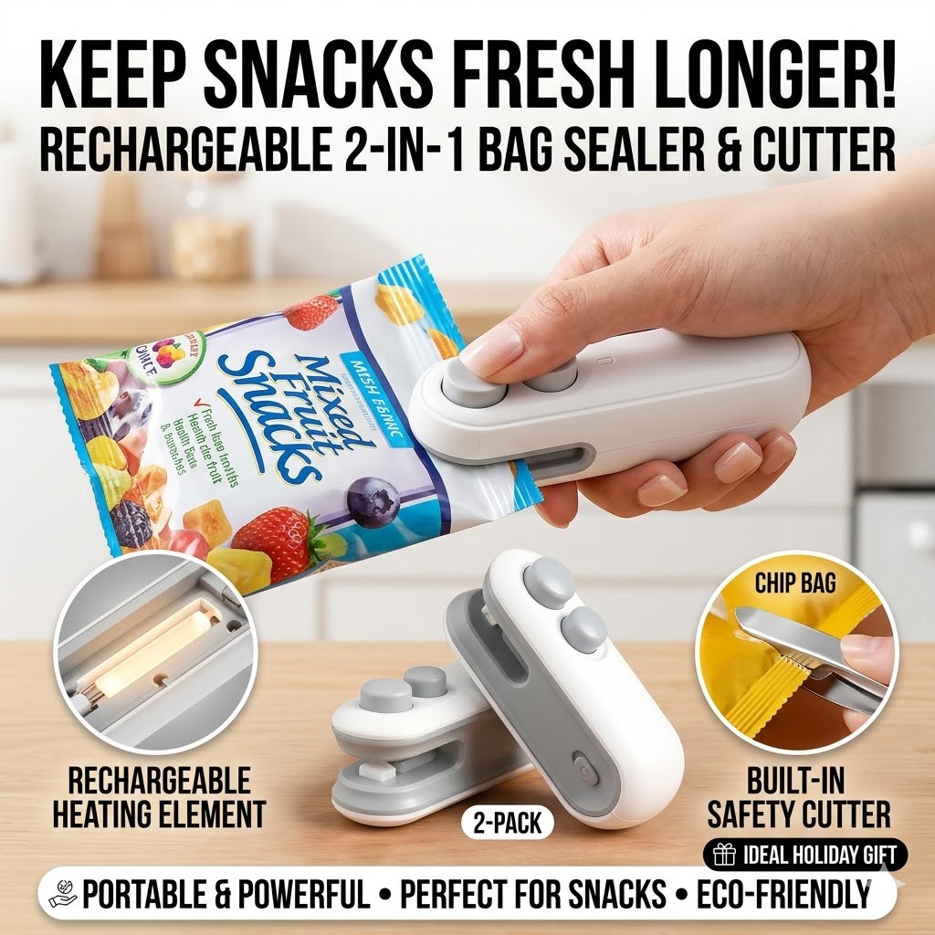 Mini Portable Snack Bag Sealer – Food Storage Machine Bewertung und Preis