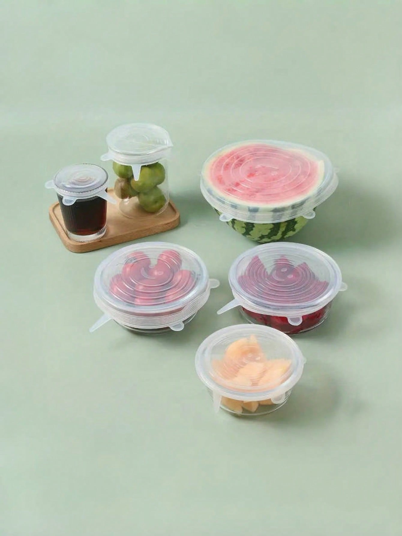 6pcs/Set Silicone Elastic Lids – Food Storage Bowls Bewertung und Preis