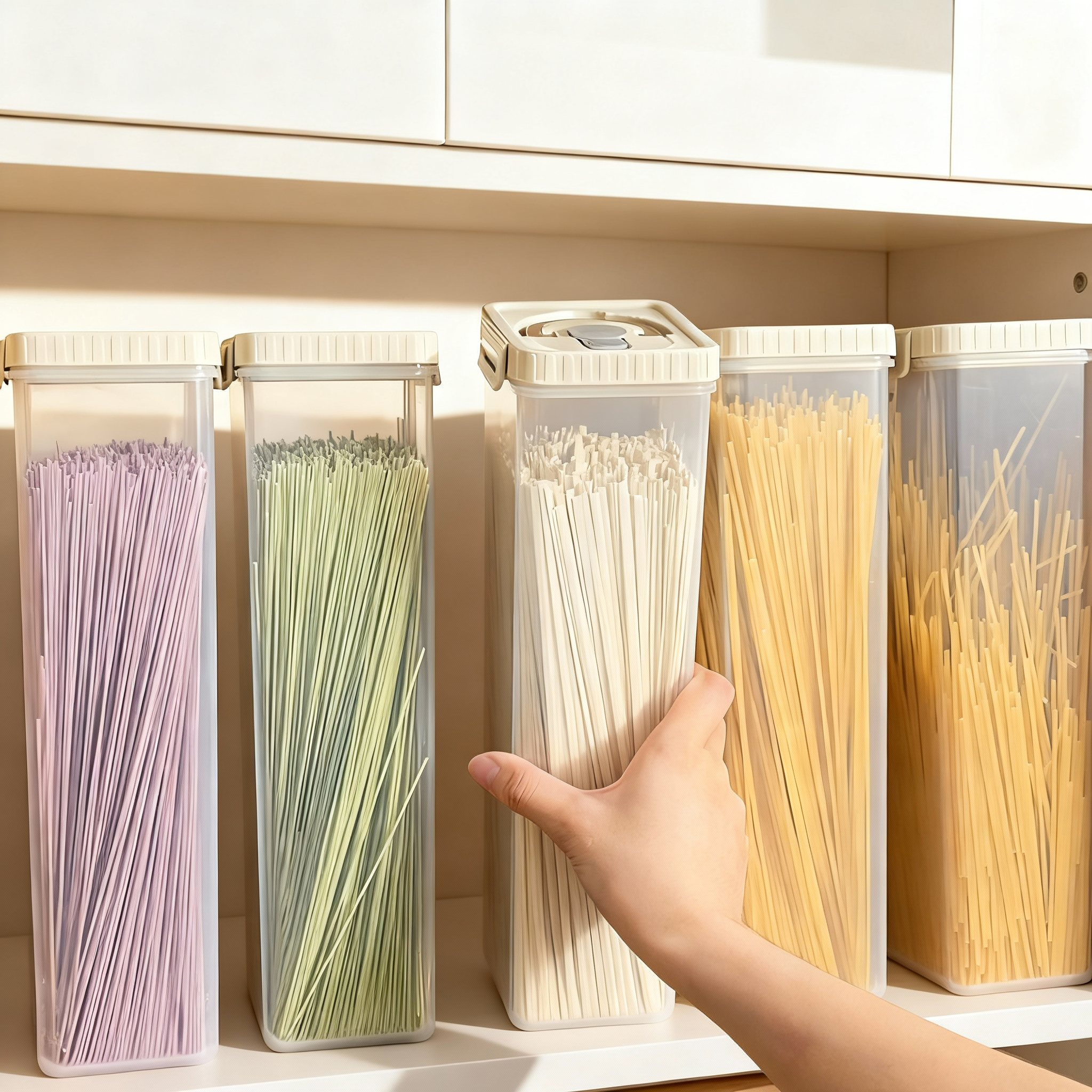 Noodles Sealed Storage Box Wit – Food Storage Box Set Bewertung und Preis