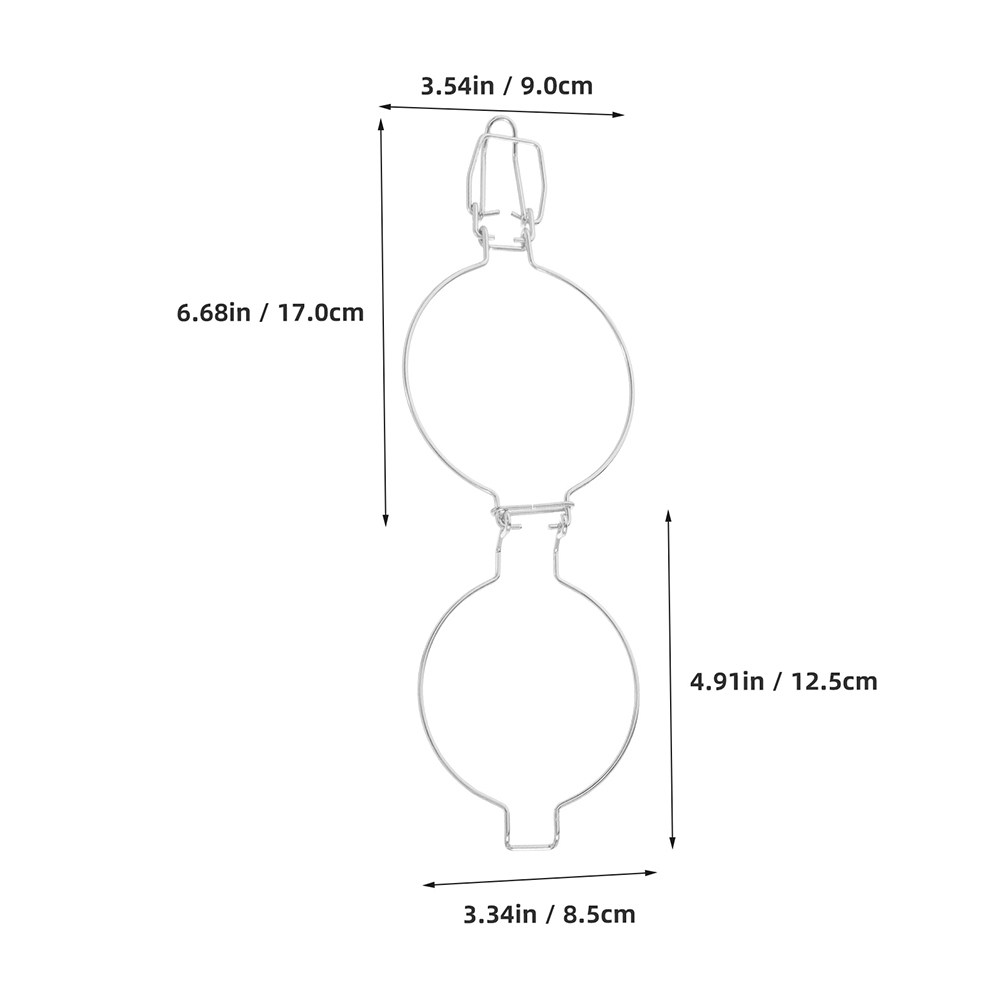 3pcs Stainless Steel Wire Clam – Mason Jar Wide Mouth Bewertung und Preis