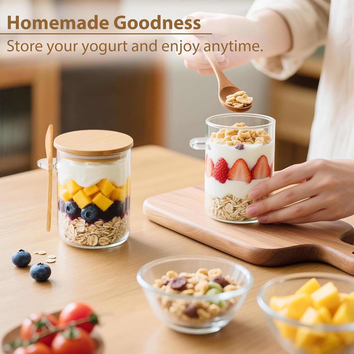 6 Pack Overnight Oats Containe – Glass Meal Prep Container Bewertung und Preis