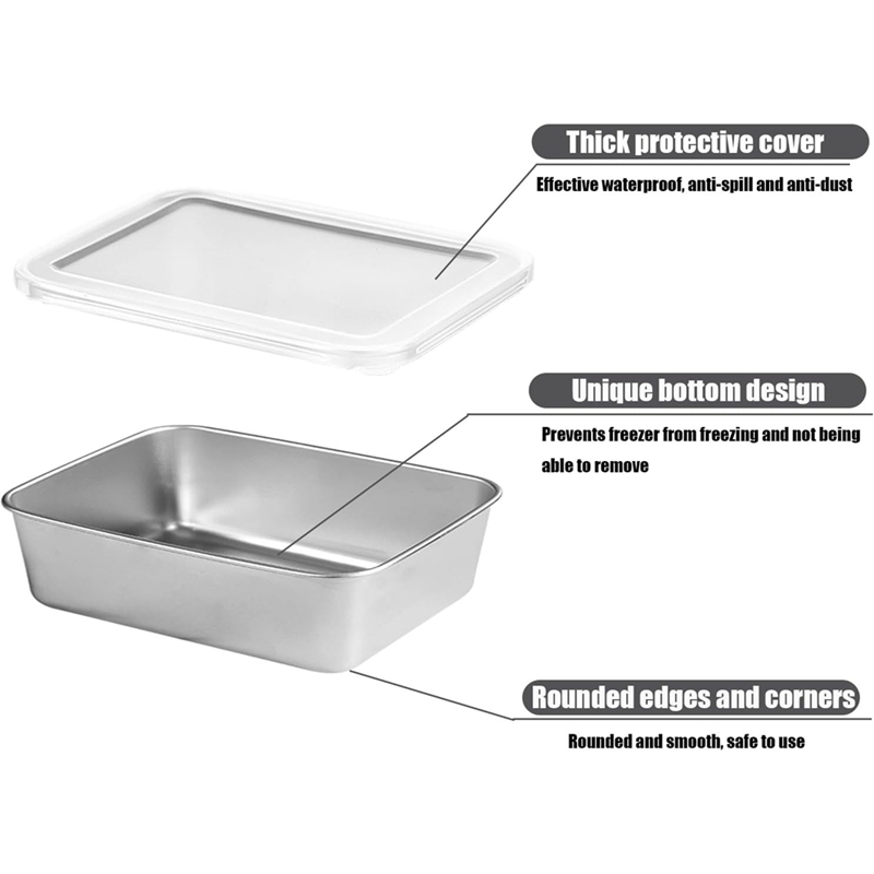 Stainless Steel Containers for – Food Storage And Bewertung und Preis