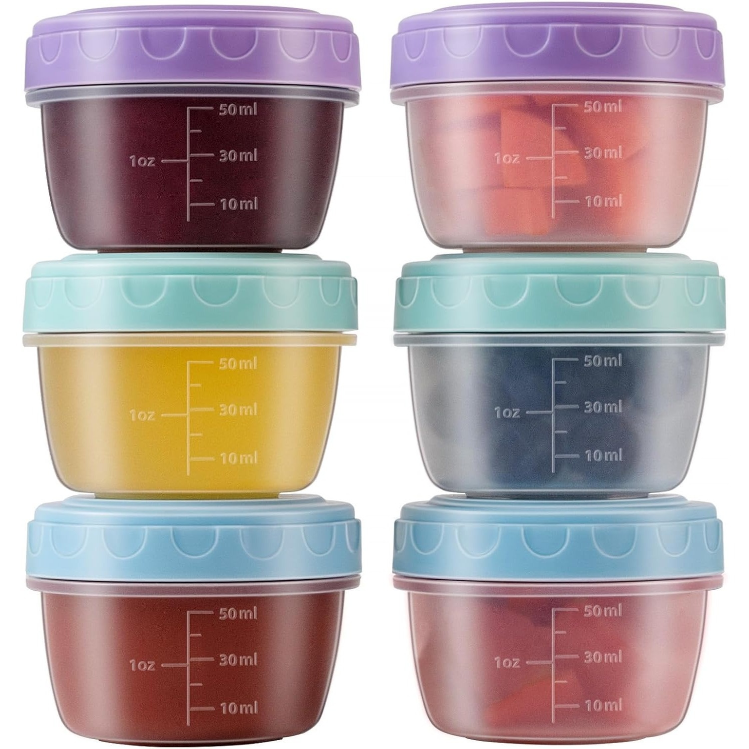 1-6 Pack 2.7 OZ Salad Dressing – Food Storage Bowls Bewertung und Preis
