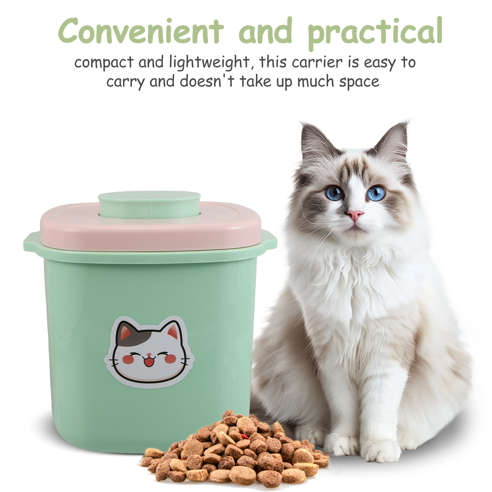 Dog Cat Food Storage Bin Airti – Food Storage No Plastic Bewertung und Preis