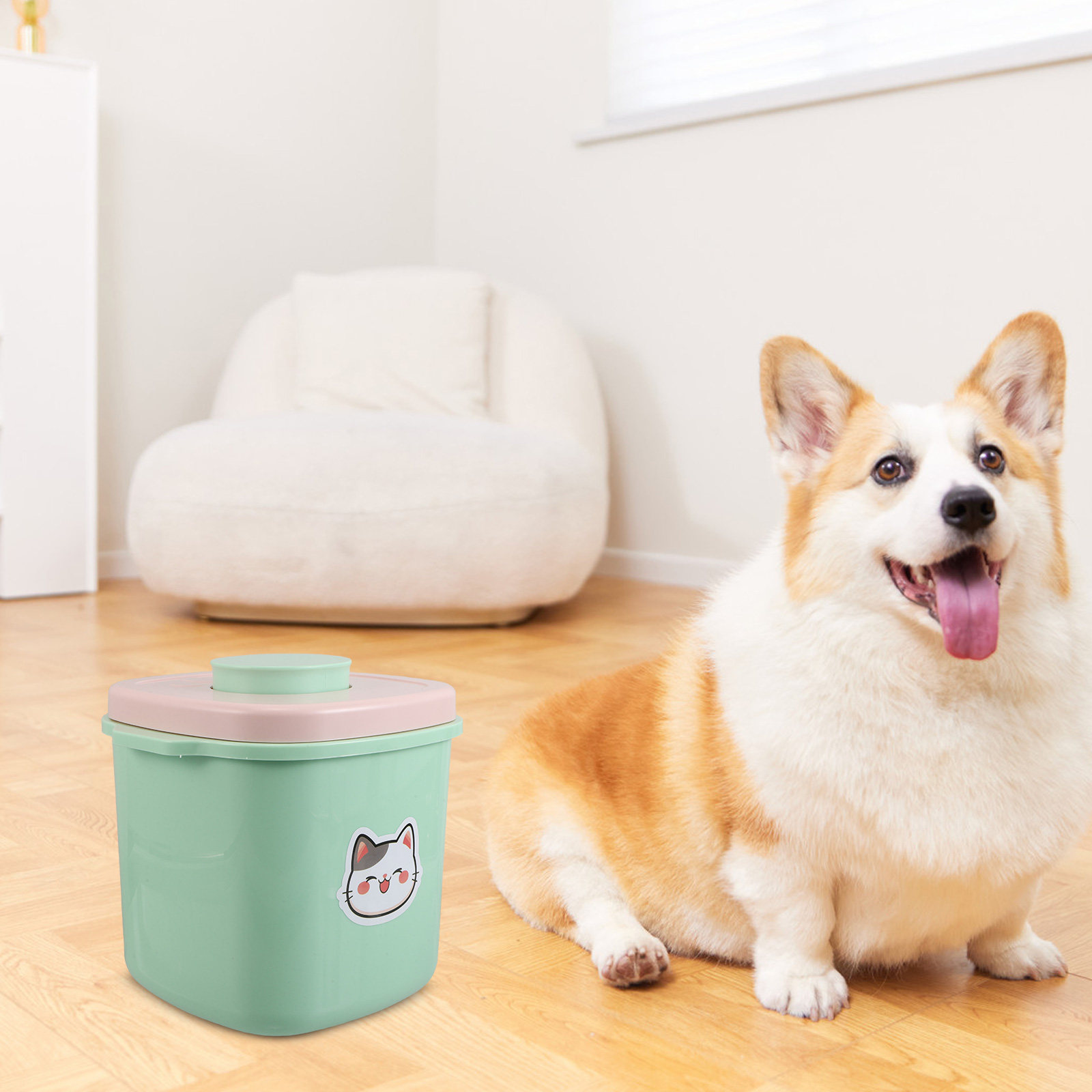 Dog Cat Food Storage Bin Airti – Food Storage No Plastic Bewertung und Preis