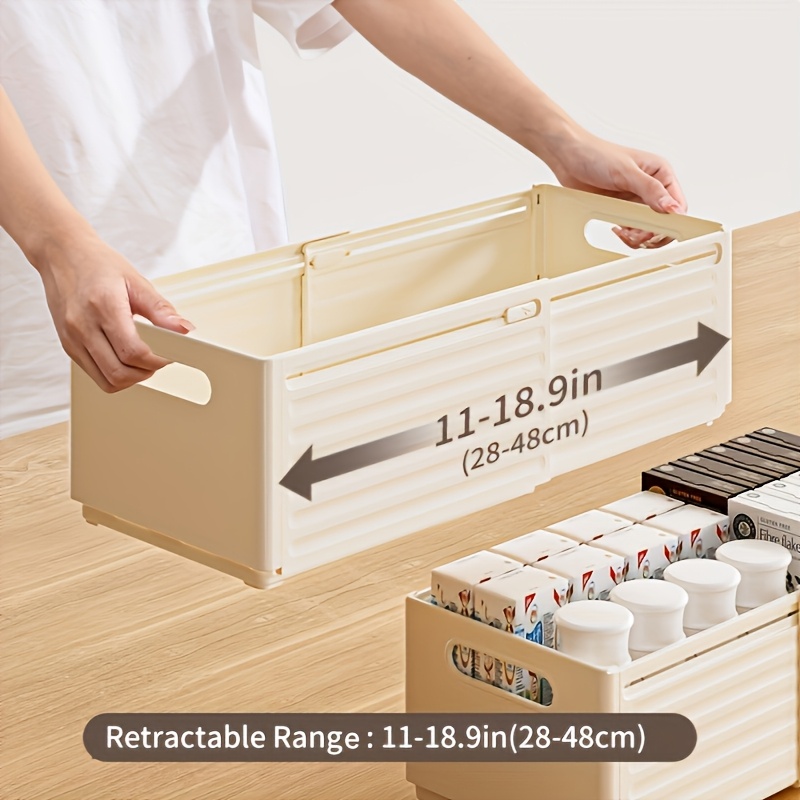 Cream-colored Retractable Stor – Food Storage Drawers Bewertung und Preis