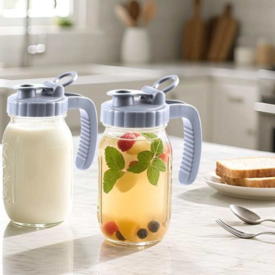 Glass Mason Jar Pitchers With  – Mason Jar Wide Mouth Bewertung und Preis