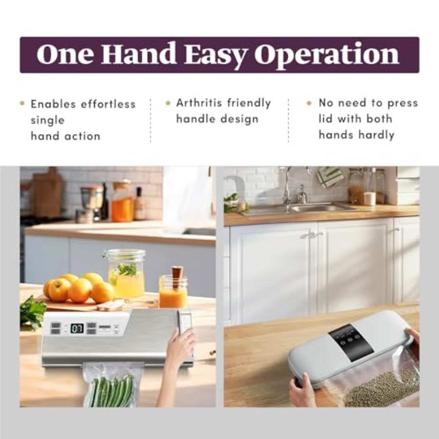 Vacuum Sealer Machine 95kPa 14 – Food Storage Machine Bewertung und Preis