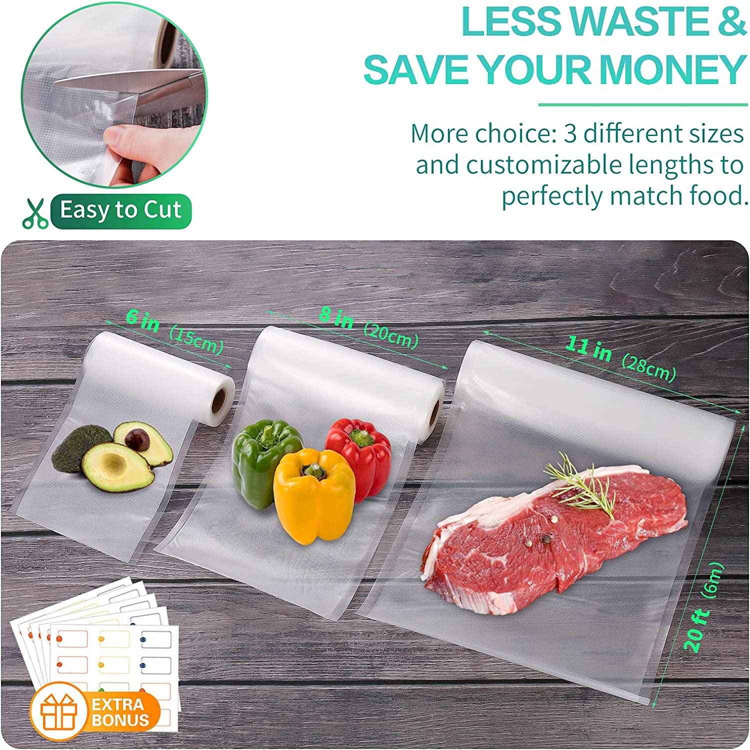 Kitchen Bags For Vacuum Food V – Food Storage Zip Bags Bewertung und Preis