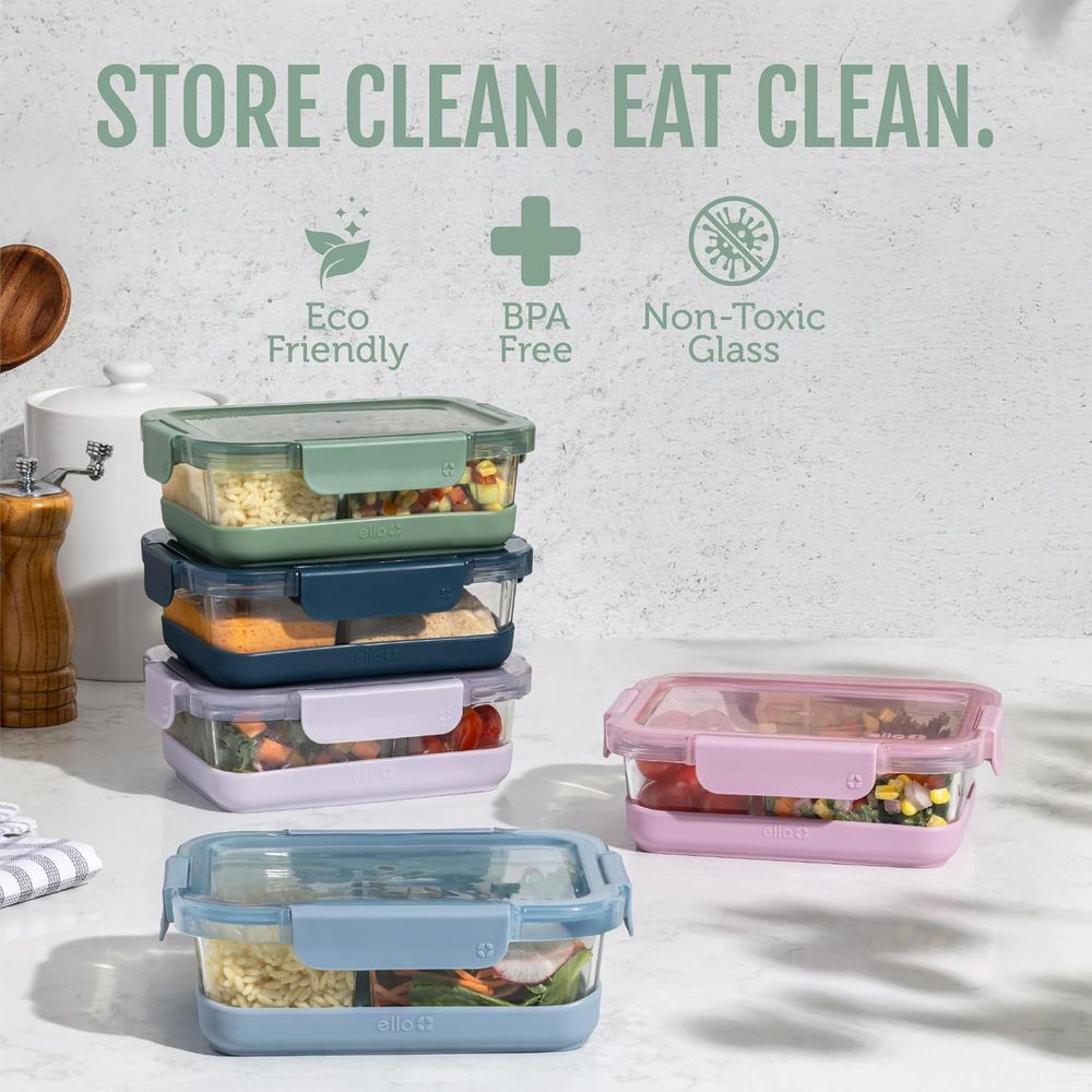 Refresh 3.4 Cup Divided Meal P – Glass Meal Prep Container Bewertung und Preis