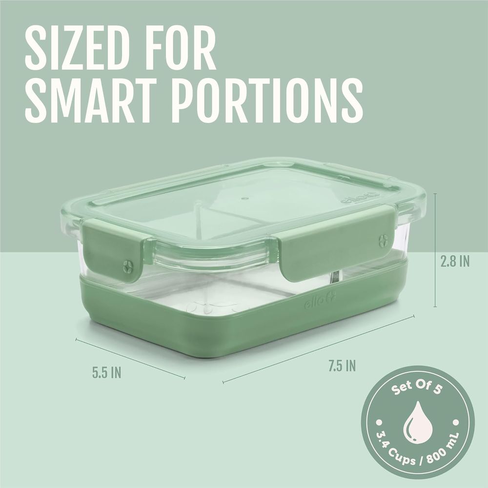 Refresh 3.4 Cup Divided Meal P – Glass Meal Prep Container Bewertung und Preis