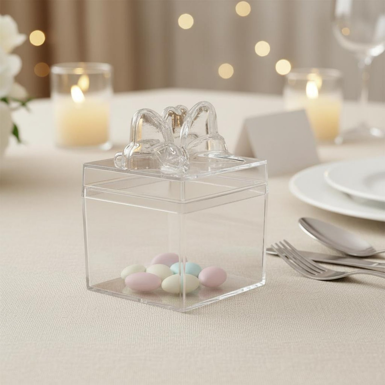 Clear Plastic Candy Box with R – Food Storage And Bewertung und Preis