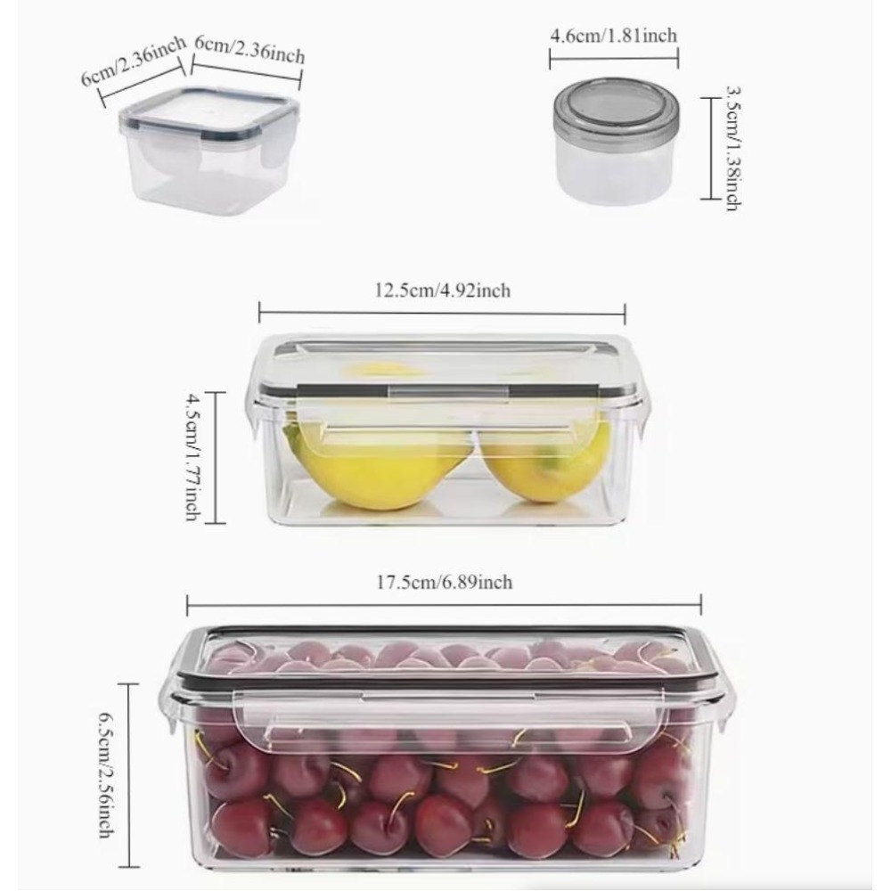 4-Piece Clear Food Storage Con – Glass Meal Prep Container Bewertung und Preis