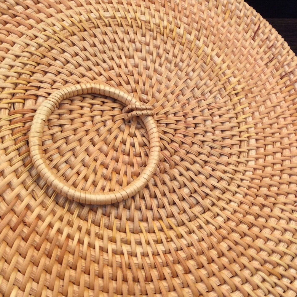 1Pcs Round Handmade Rattan Fru – Food Storage Lidl Bewertung und Preis