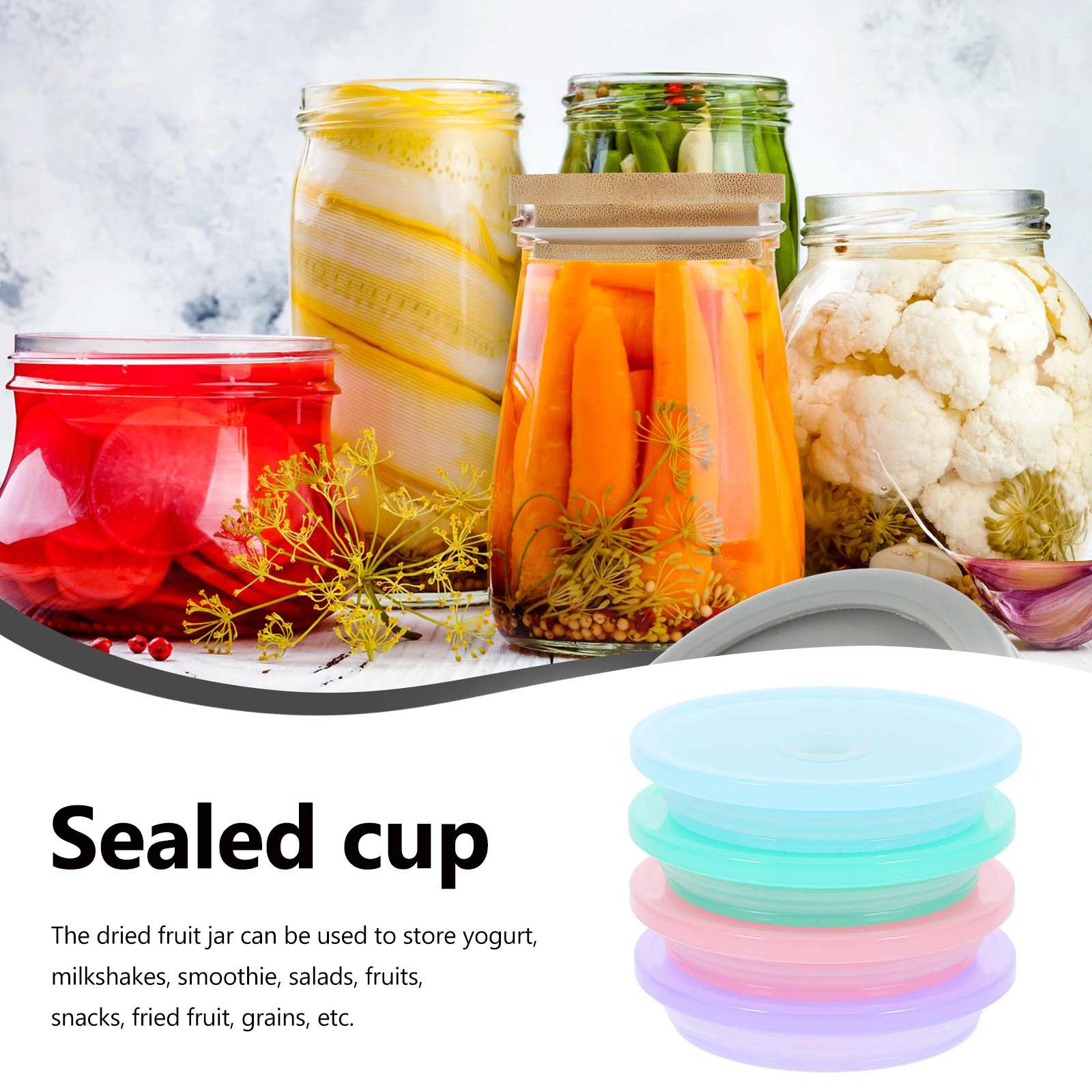 4Pcs Mason Jar Straw Lid Leakp – Mason Jar Wide Mouth Bewertung und Preis