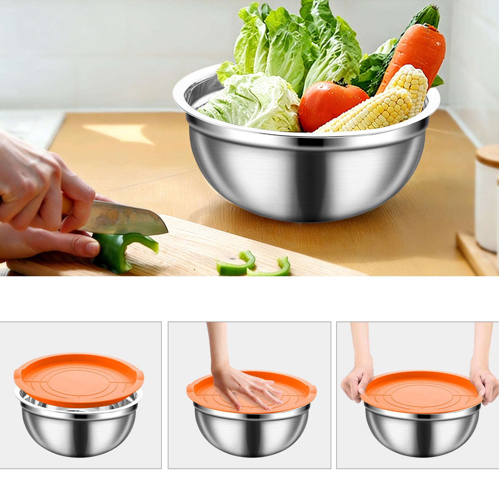 Steel Mixing Bowls Nesting Rou – Food Storage Bowls Bewertung und Preis