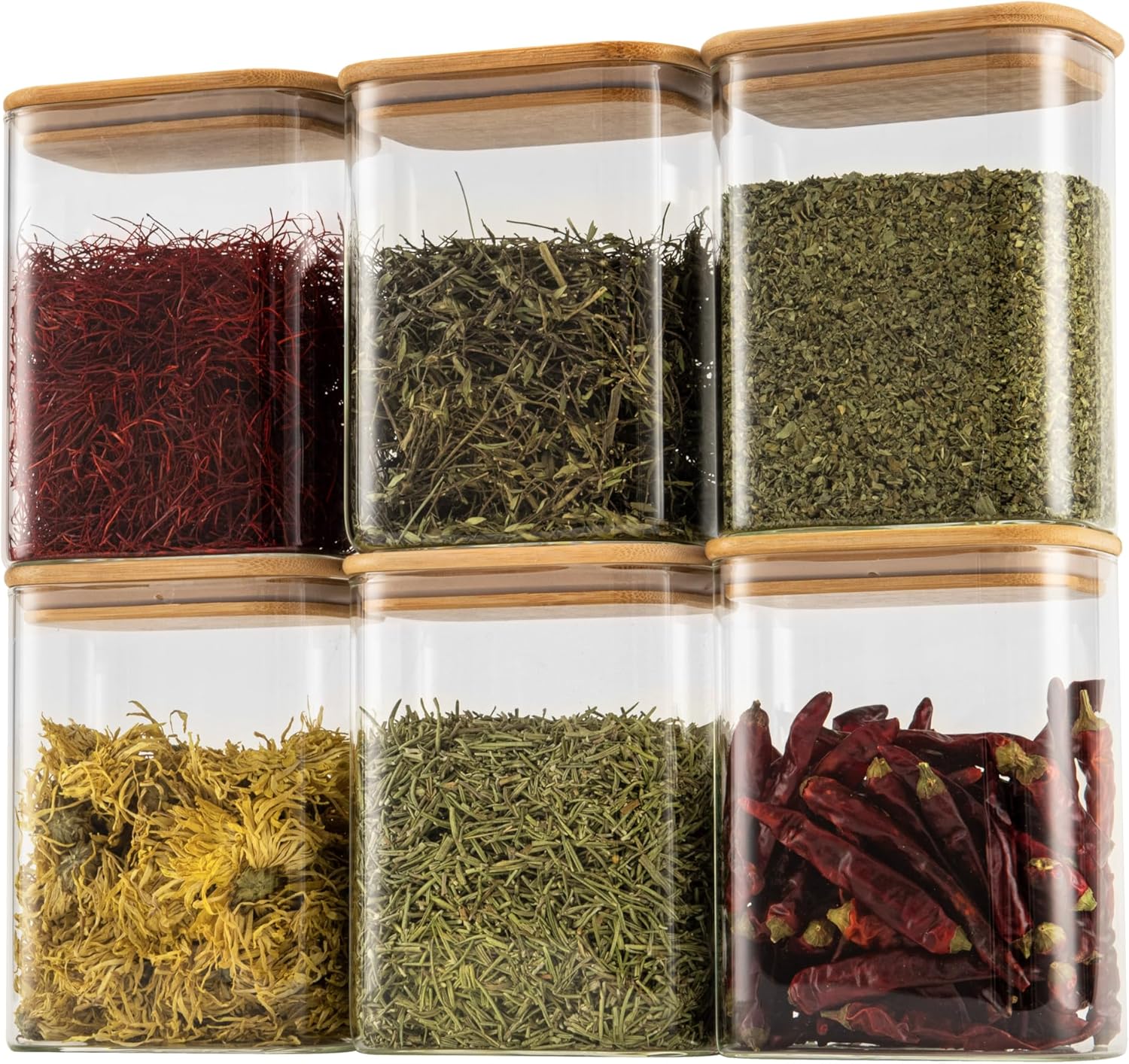 37oz Rectangle Airtight Glass  – Food Storage Glass Jar Bewertung und Preis