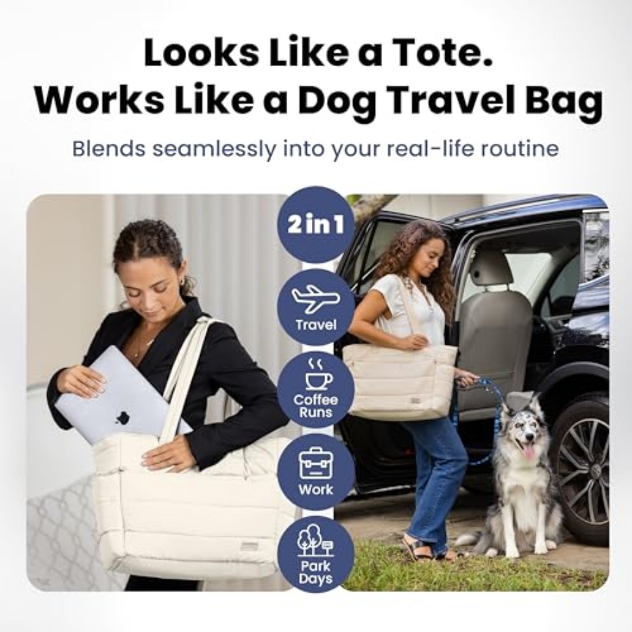 Puffer Dog Travel Bag for Dog  – Food Storage Moms Bewertung und Preis