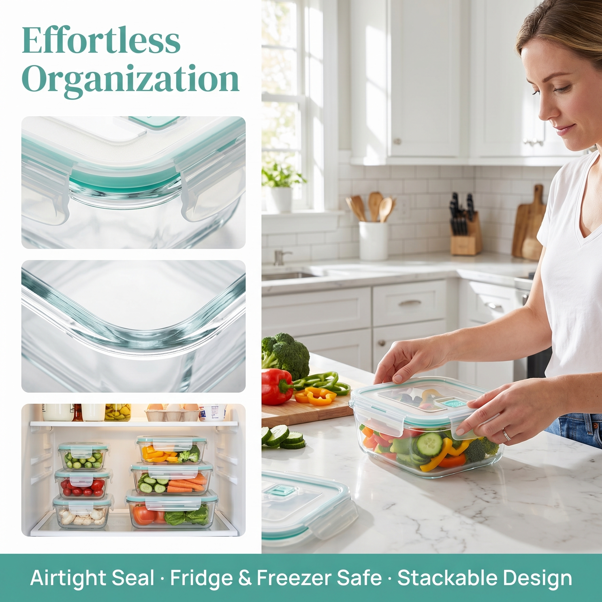 A set of 8 food storage contai – Food Storage Heat Bewertung und Preis