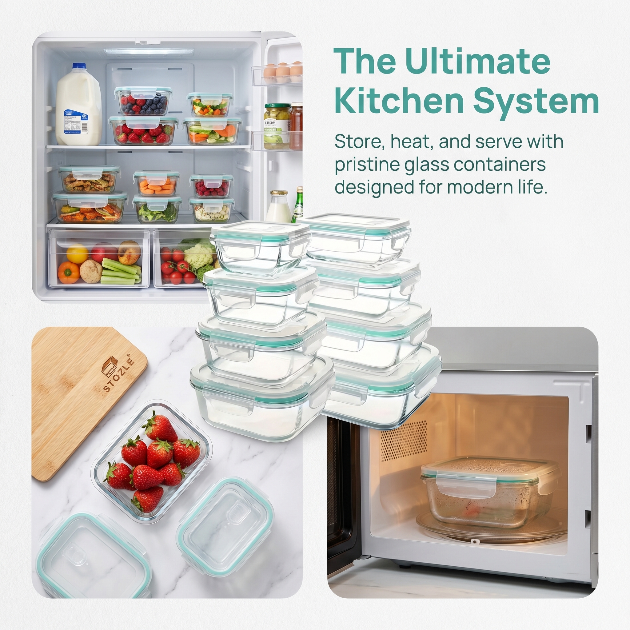 A set of 8 food storage contai – Food Storage Heat Bewertung und Preis