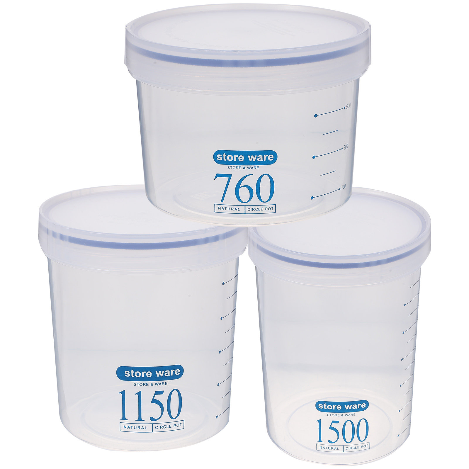 3Pcs Airtight Food Storage Jar – Food Storage Jars & Containers Bewertung und Preis