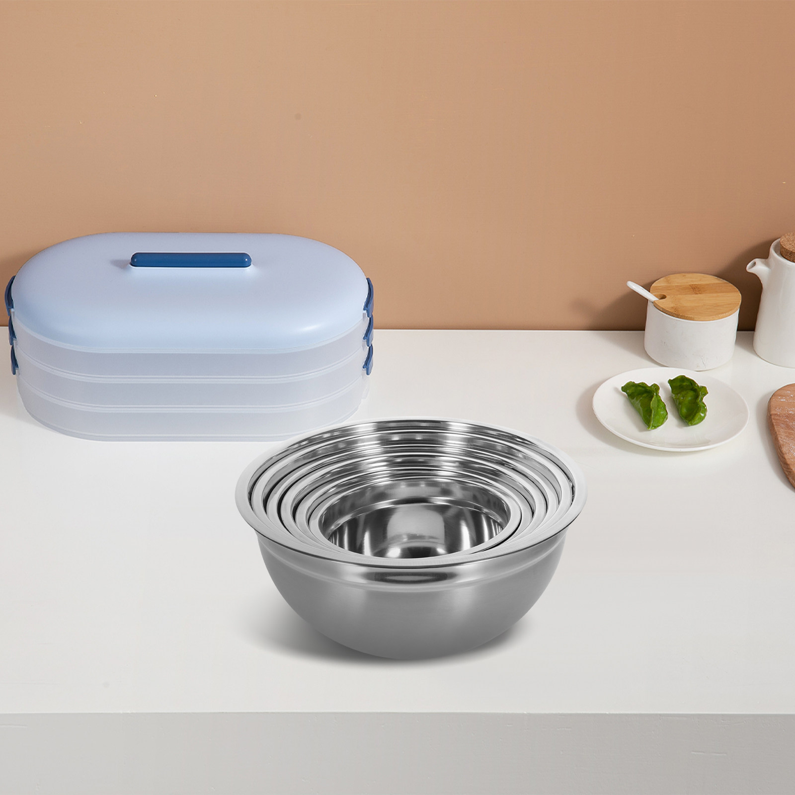 1Set Versatile Stainless Steel – Food Storage Bowls Bewertung und Preis