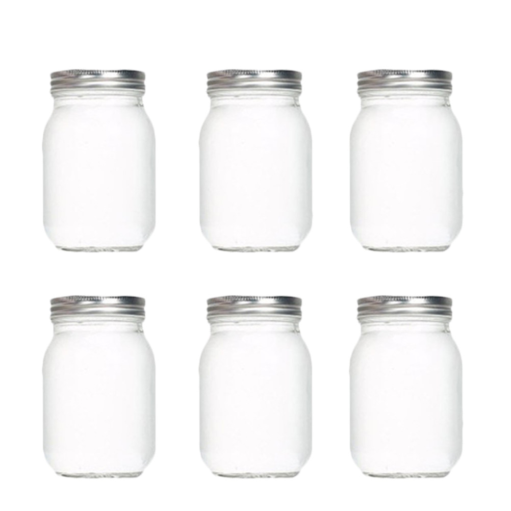 6Pcs Round Glass Food Storage  – Food Storage Glass Jar Bewertung und Preis