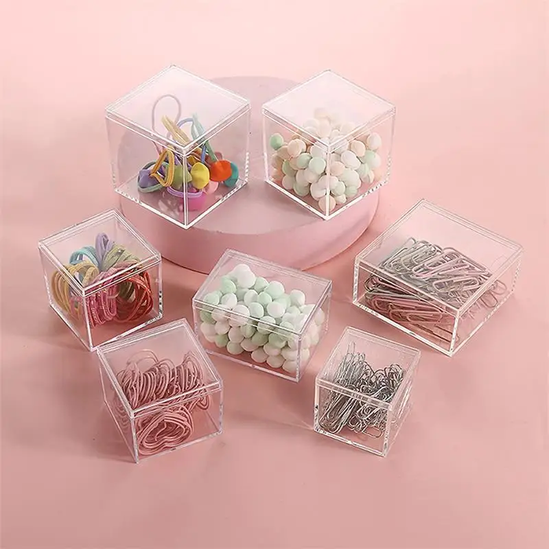 12 PCS Transparent Acrylic Box – Food Storage No Plastic Bewertung und Preis
