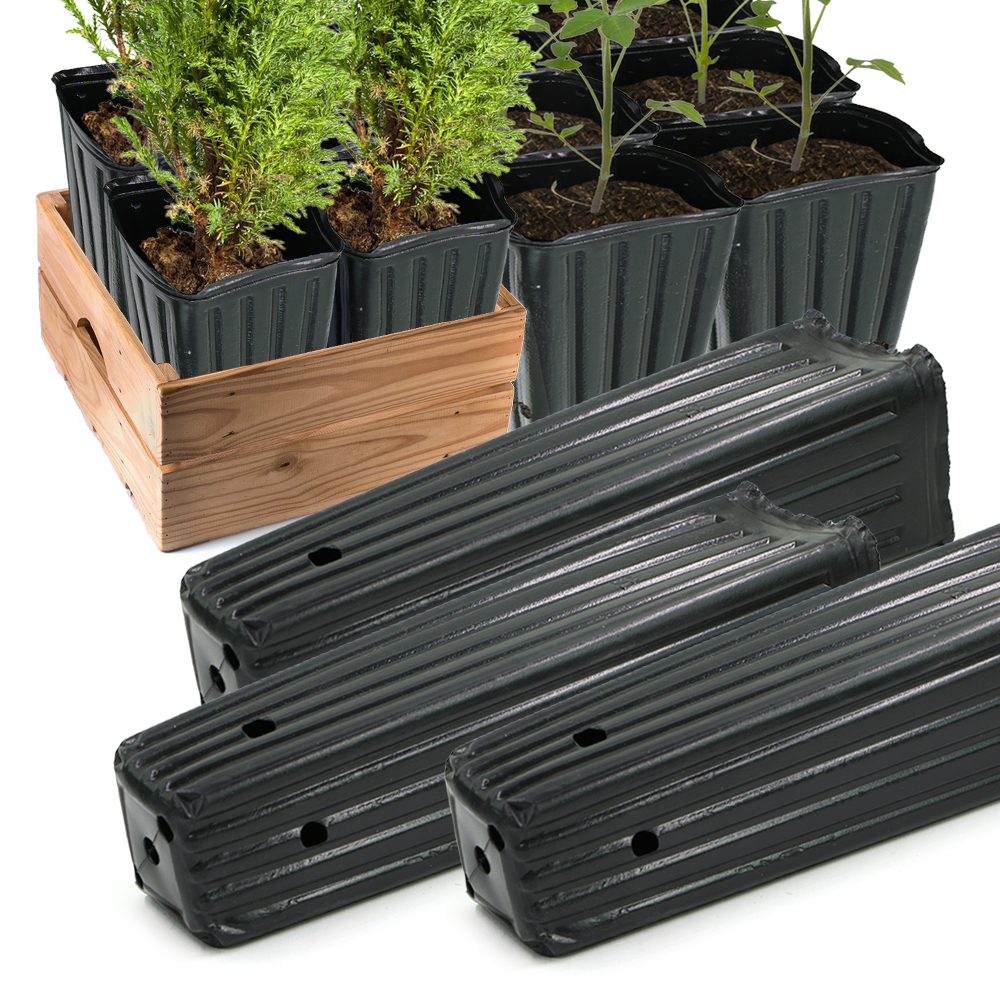 Square Tree Pot with Drainage  – Food Storage Plants Bewertung und Preis