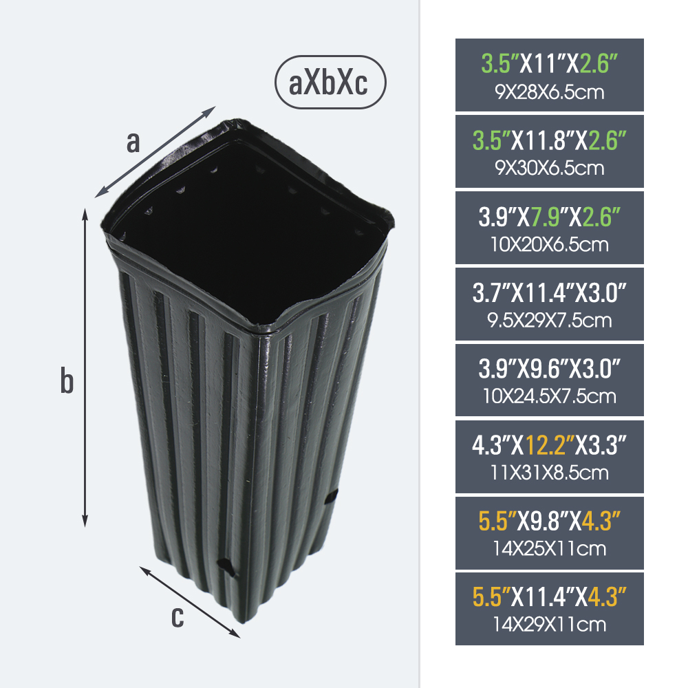 Square Tree Pot with Drainage  – Food Storage Plants Bewertung und Preis