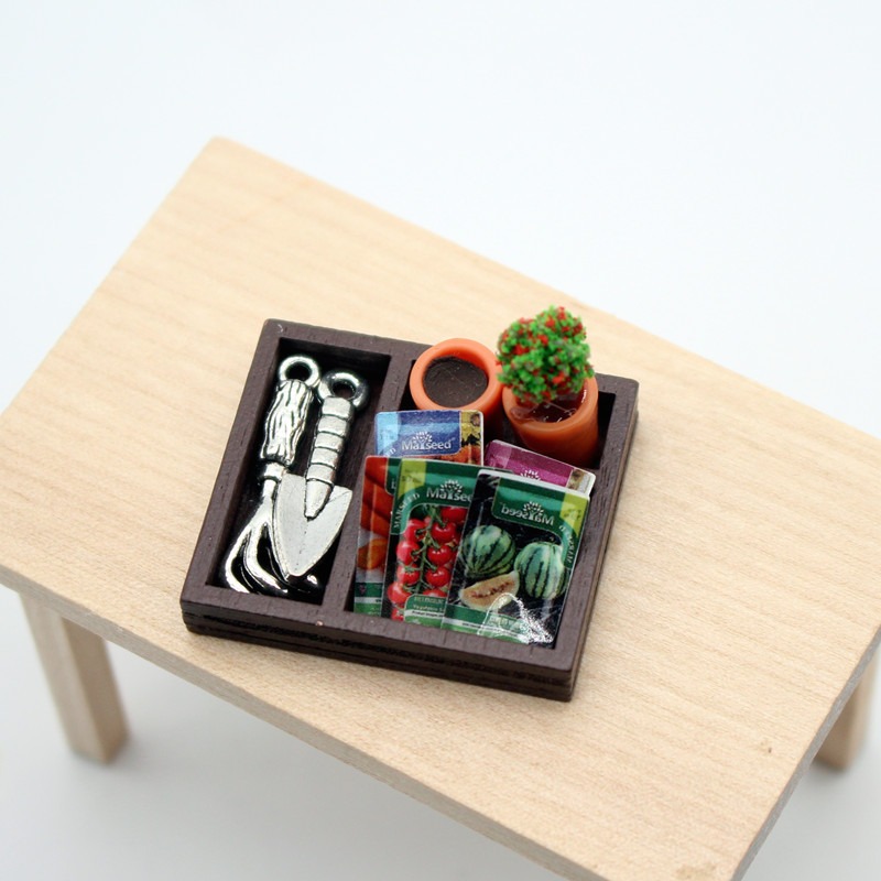 Dollhouse Gardening Wooden Box – Food Storage Plants Bewertung und Preis