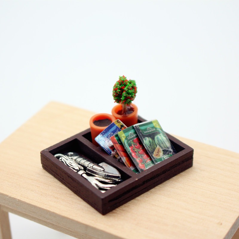Dollhouse Gardening Wooden Box – Food Storage Plants Bewertung und Preis